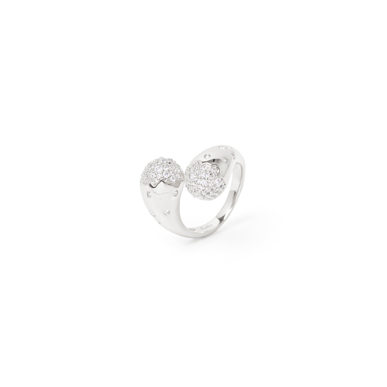 Anello contrarier Trinità dei Monti - Argento - Sodini Bijoux