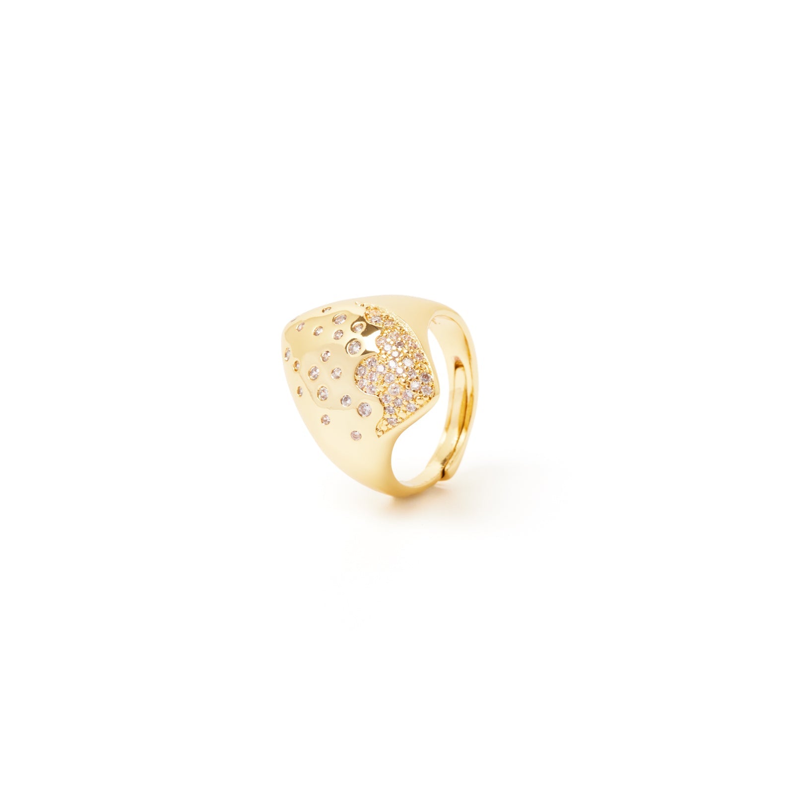 Anello stella cadente Trinità dei Monti - Oro - Sodini Bijoux