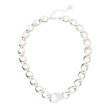 Collana corta maglie a goccia cava Deva - Argento - Sodini Bijoux