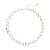 Girocollo maglie a goccia cava Deva - Argento - Sodini Bijoux