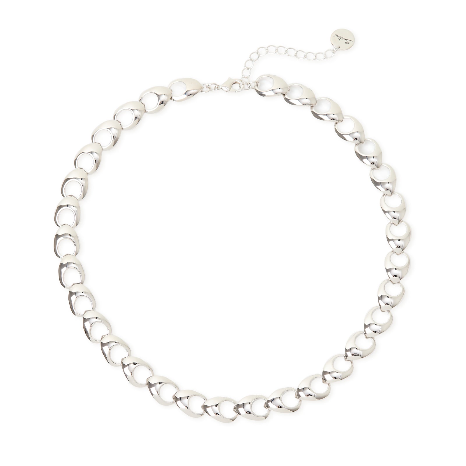 Girocollo maglie a goccia cava Deva - Argento - Sodini Bijoux