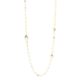 Collana lunga anelli e gocce Deva - Oro - Sodini Bijoux