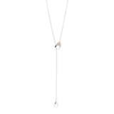 Collana lunga a cravatta Deva - Argento - Sodini Bijoux