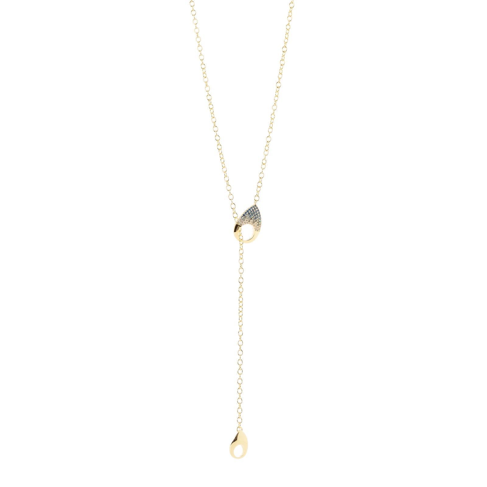 Collana lunga a cravatta Deva - Oro - Sodini Bijoux