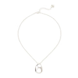 Collana corta pendente a goccia Deva - Argento - Sodini Bijoux