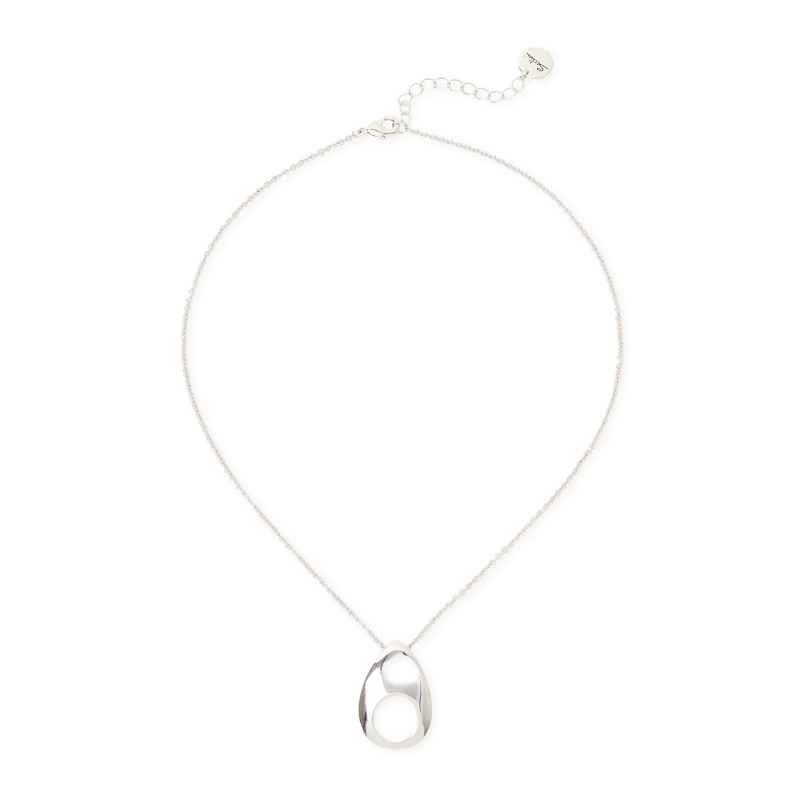 Collana corta pendente a goccia Deva - Argento - Sodini Bijoux