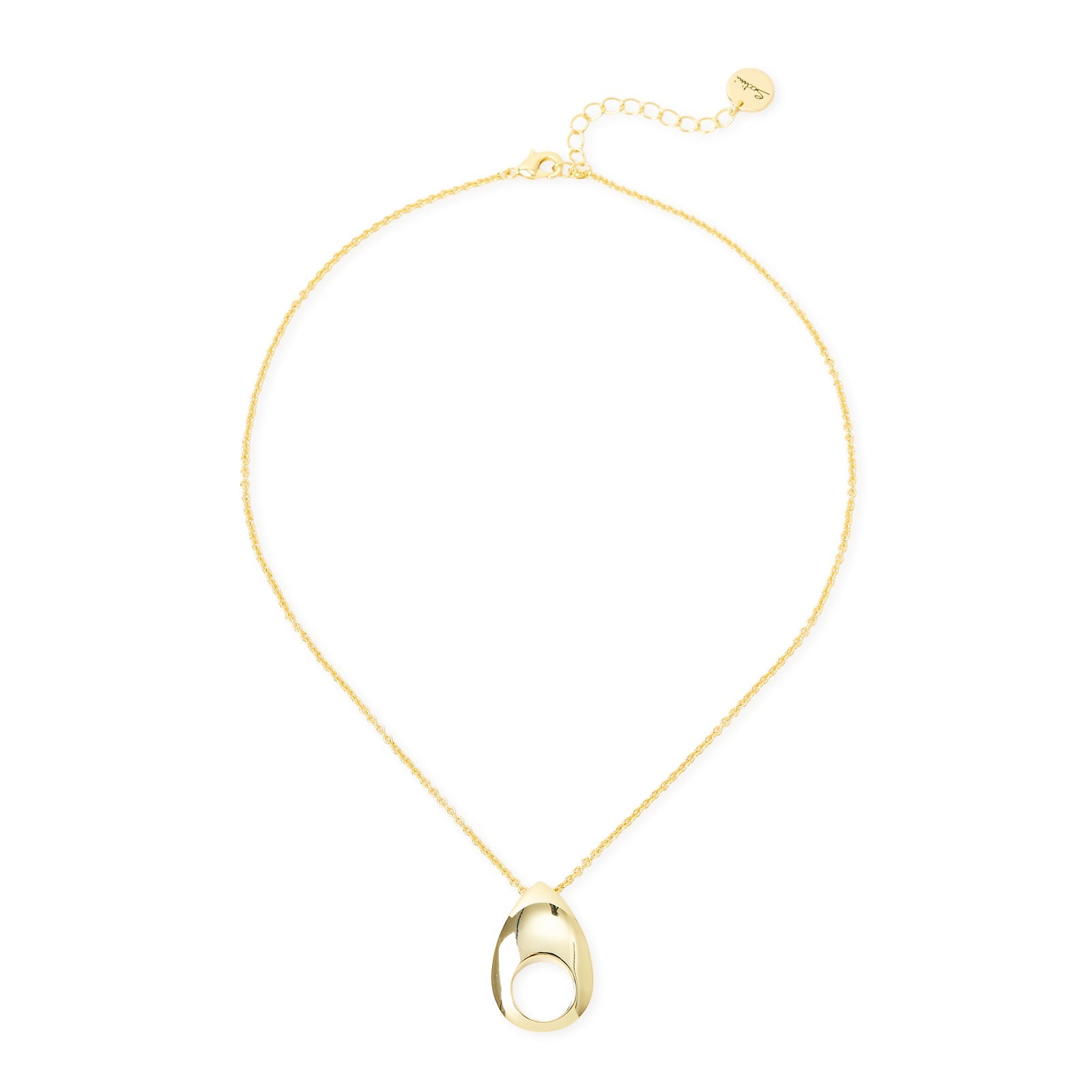 Collana corta pendente a goccia Deva - Oro - Sodini Bijoux