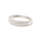 Bracciale bangle fascia alta Deva - Argento - Sodini Bijoux
