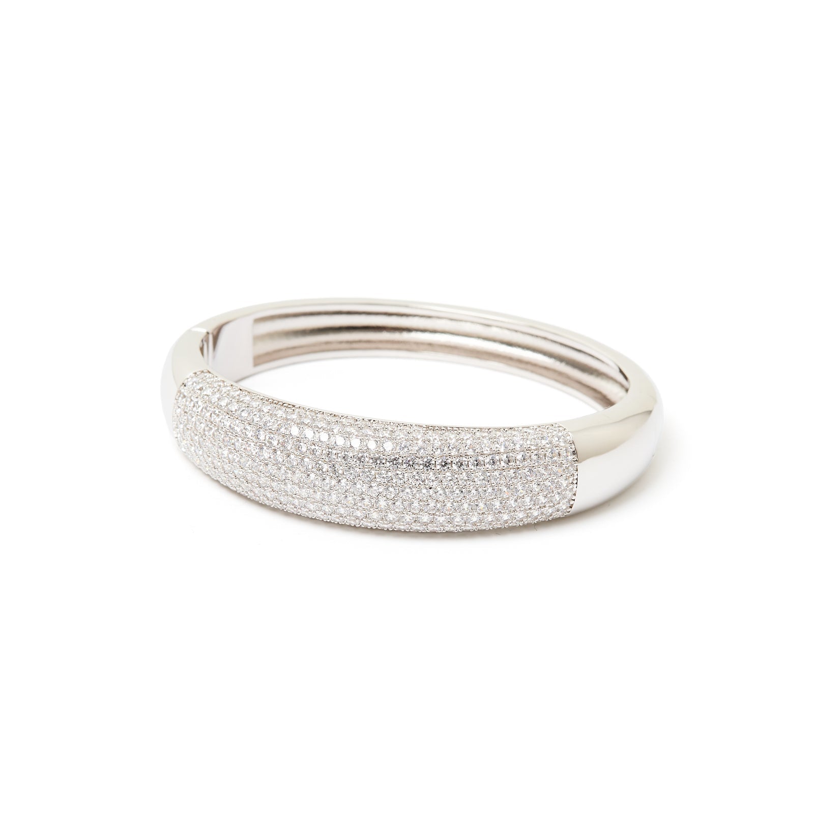 Bracciale bangle fascia alta Deva - Argento - Sodini Bijoux