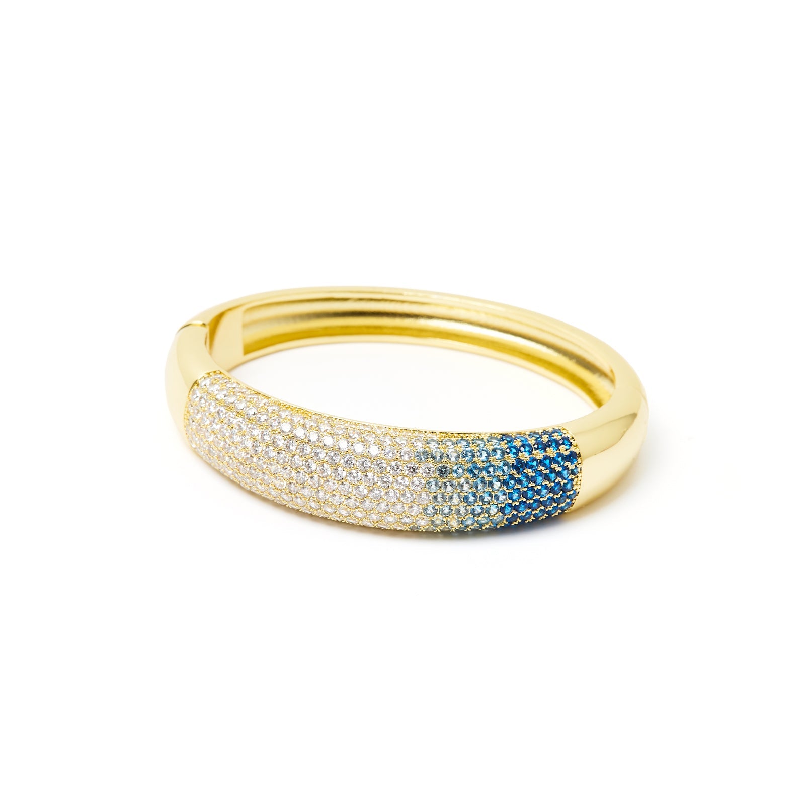 Bracciale bangle fascia alta Deva - Oro - Sodini Bijoux
