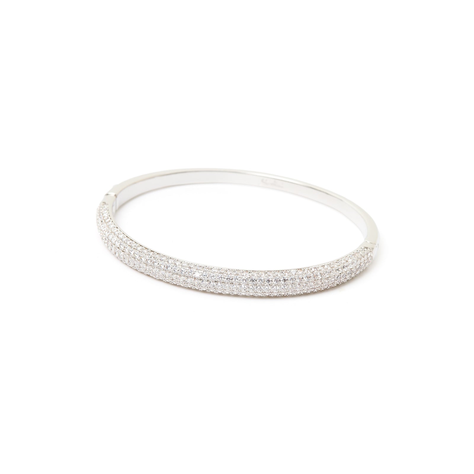 Bracciale bangle fascia snella Deva - Argento - Sodini Bijoux