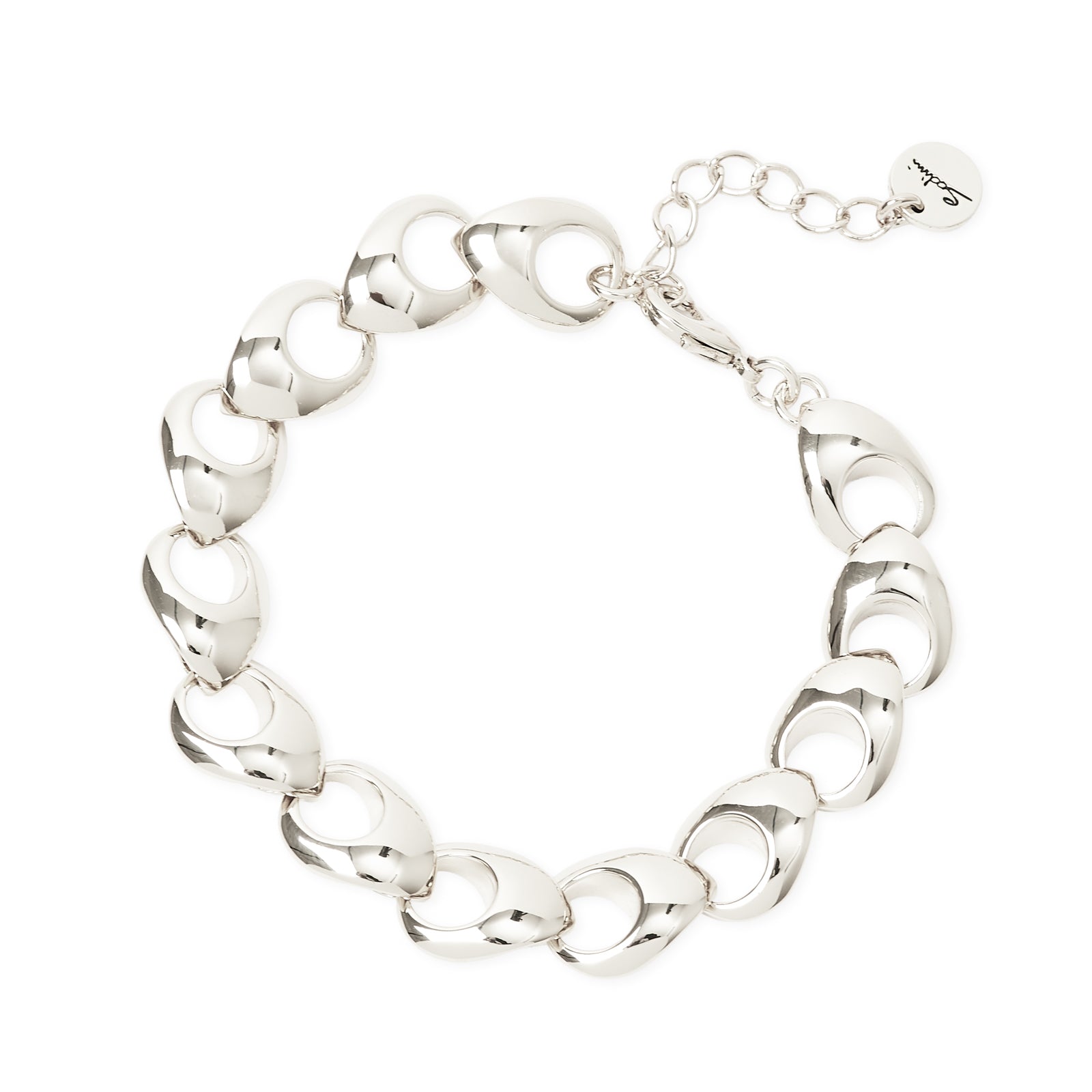Bracciale gocce cave Deva - Argento - Sodini Bijoux