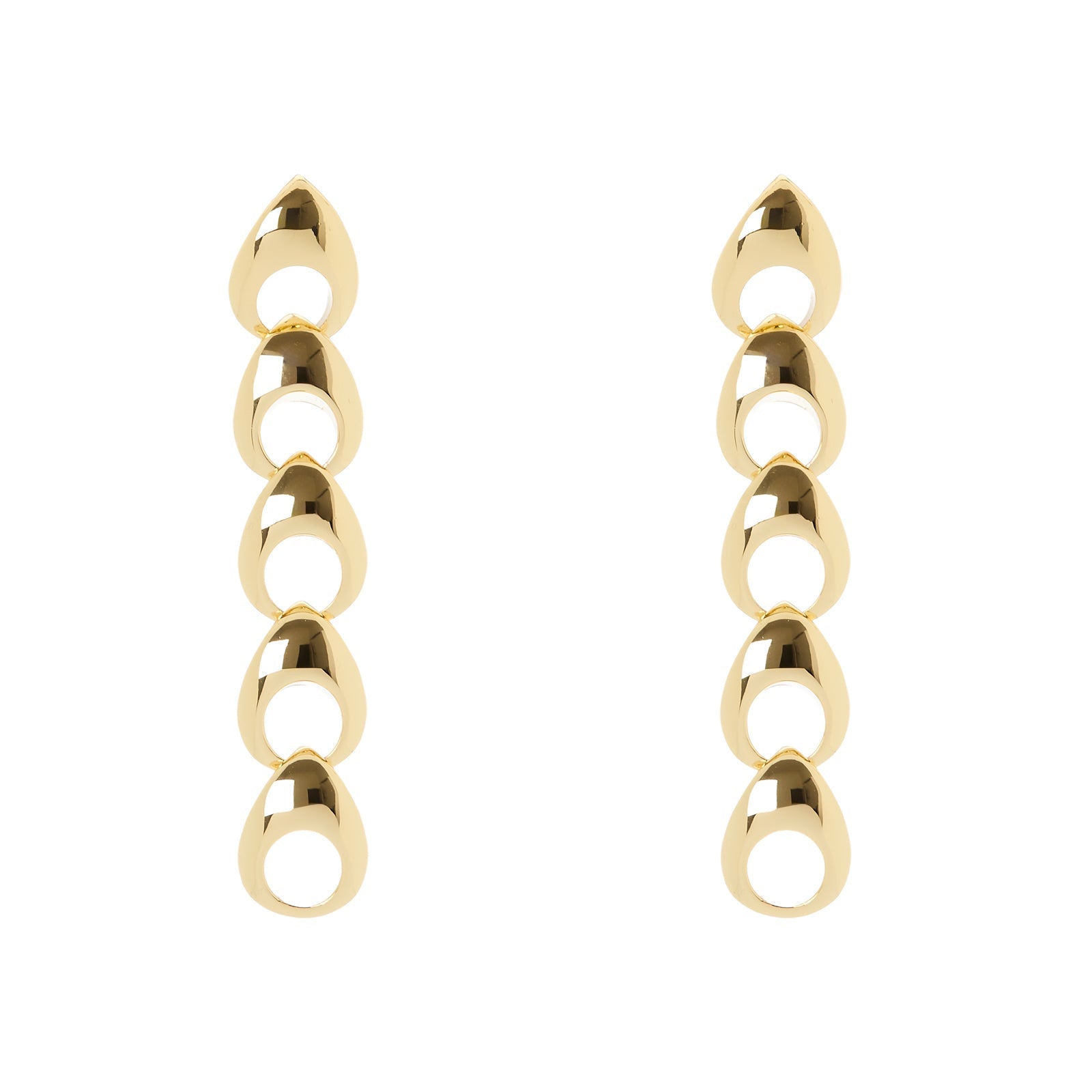 Orecchini lunghi Deva - Oro - Sodini Bijoux