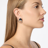 Orecchini goccia cava Deva - Argento - Sodini Bijoux