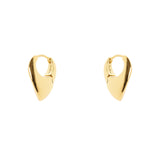 Orecchini cerchio goccia Deva - Oro - Sodini Bijoux