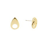 Piccoli orecchini goccia cava Deva - Oro - Sodini Bijoux