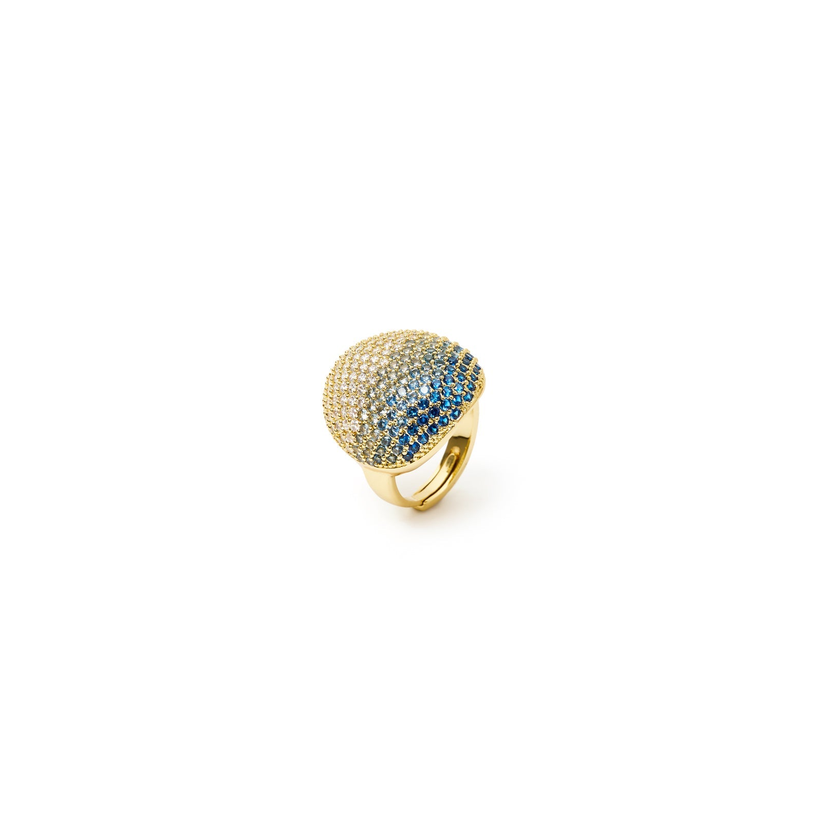 Anello cupola pavè Deva - Oro - Sodini Bijoux