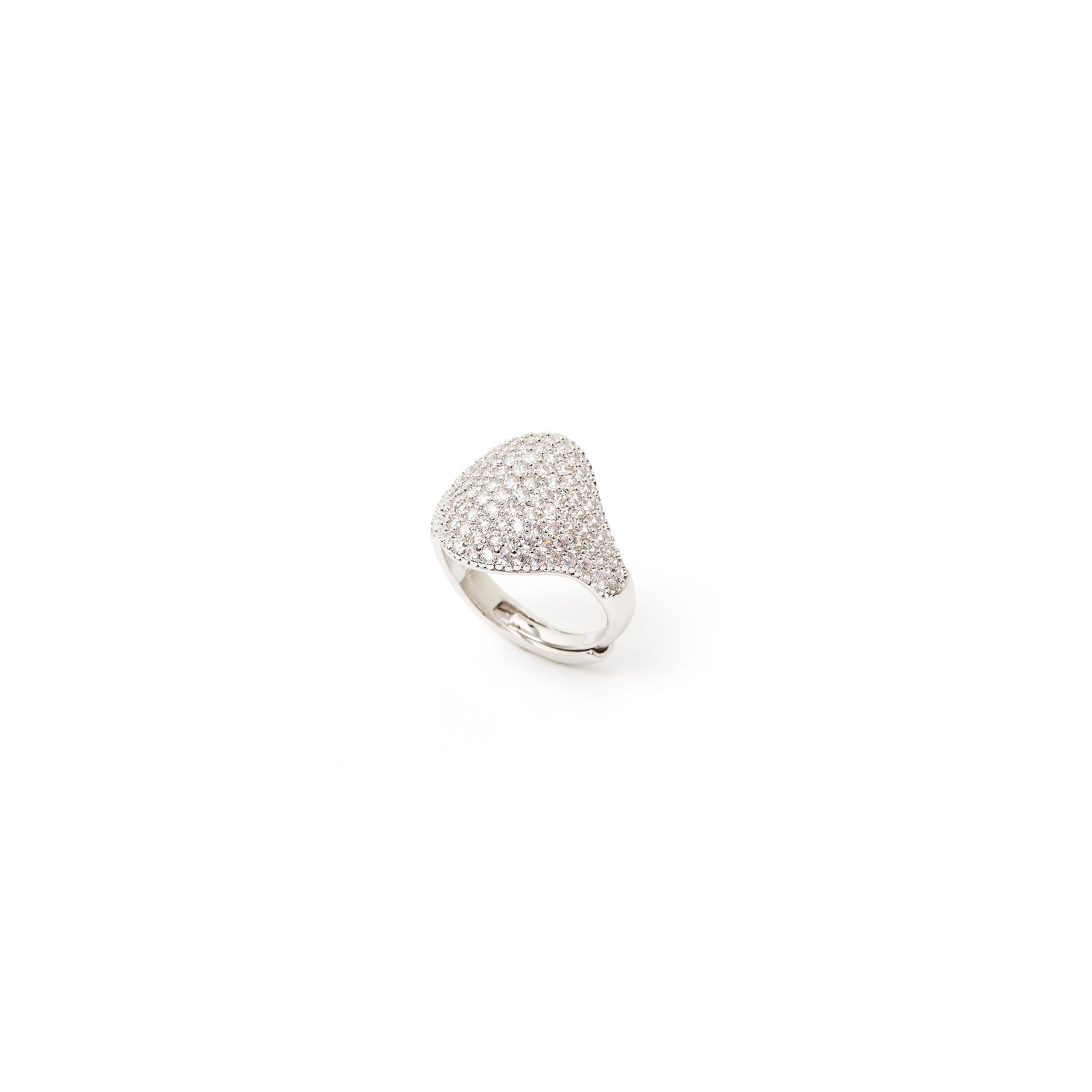 Anello fascia pavè Deva - Argento - Sodini Bijoux