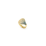 Anello fascia pavè Deva - Oro - Sodini Bijoux