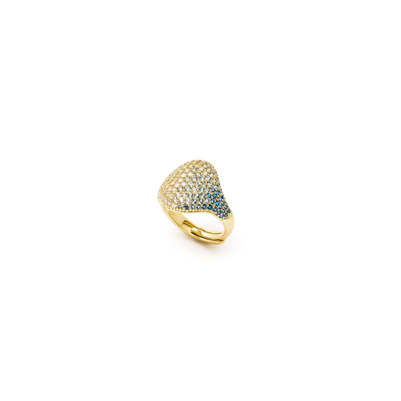Anello fascia pavè Deva - Oro - Sodini Bijoux