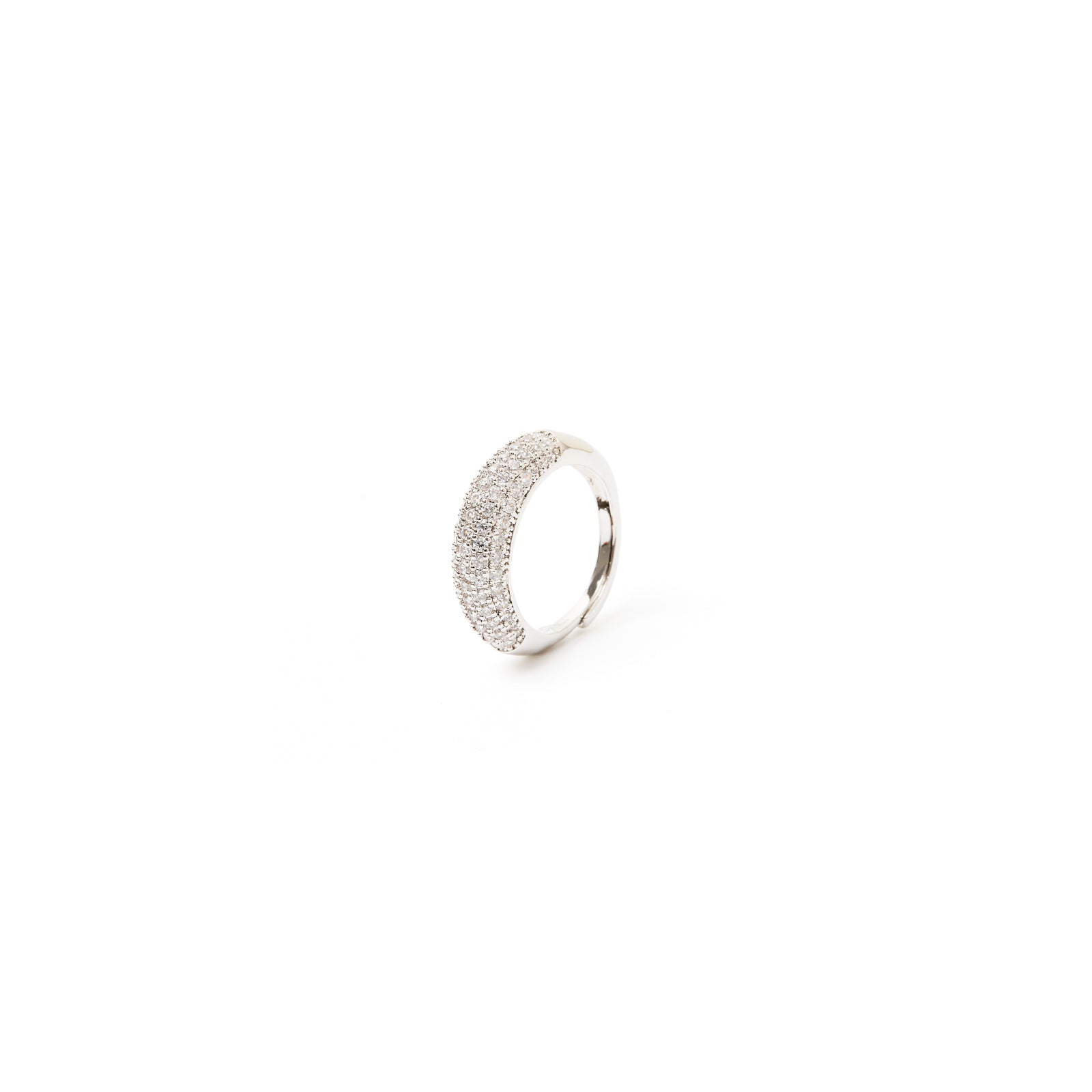 Anello fascia bombata affusolata Deva - Argento - Sodini Bijoux