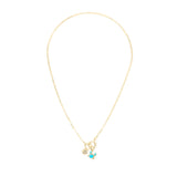 Collana corta Summer Mania con charm  granchio - Blu - Sodini Bijoux