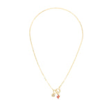 Collana corta Summer Mania con charm  corallo - Rosso - Sodini Bijoux