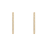 Orecchini barretta lunga Holy - Oro - Sodini Bijoux