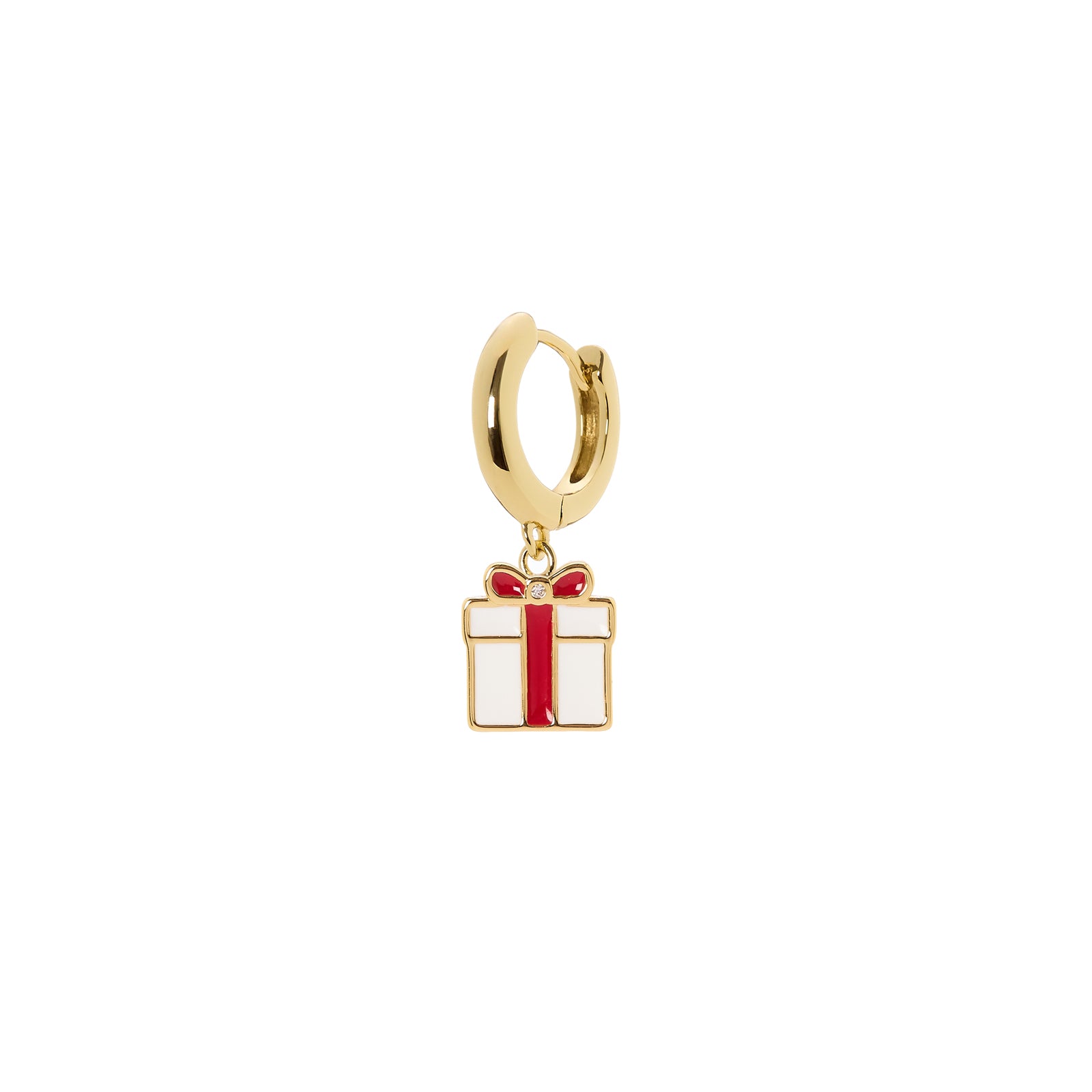 Orecchini con cerchio e pacchetto regalo Momenti mania - Multicolor - Sodini Bijoux