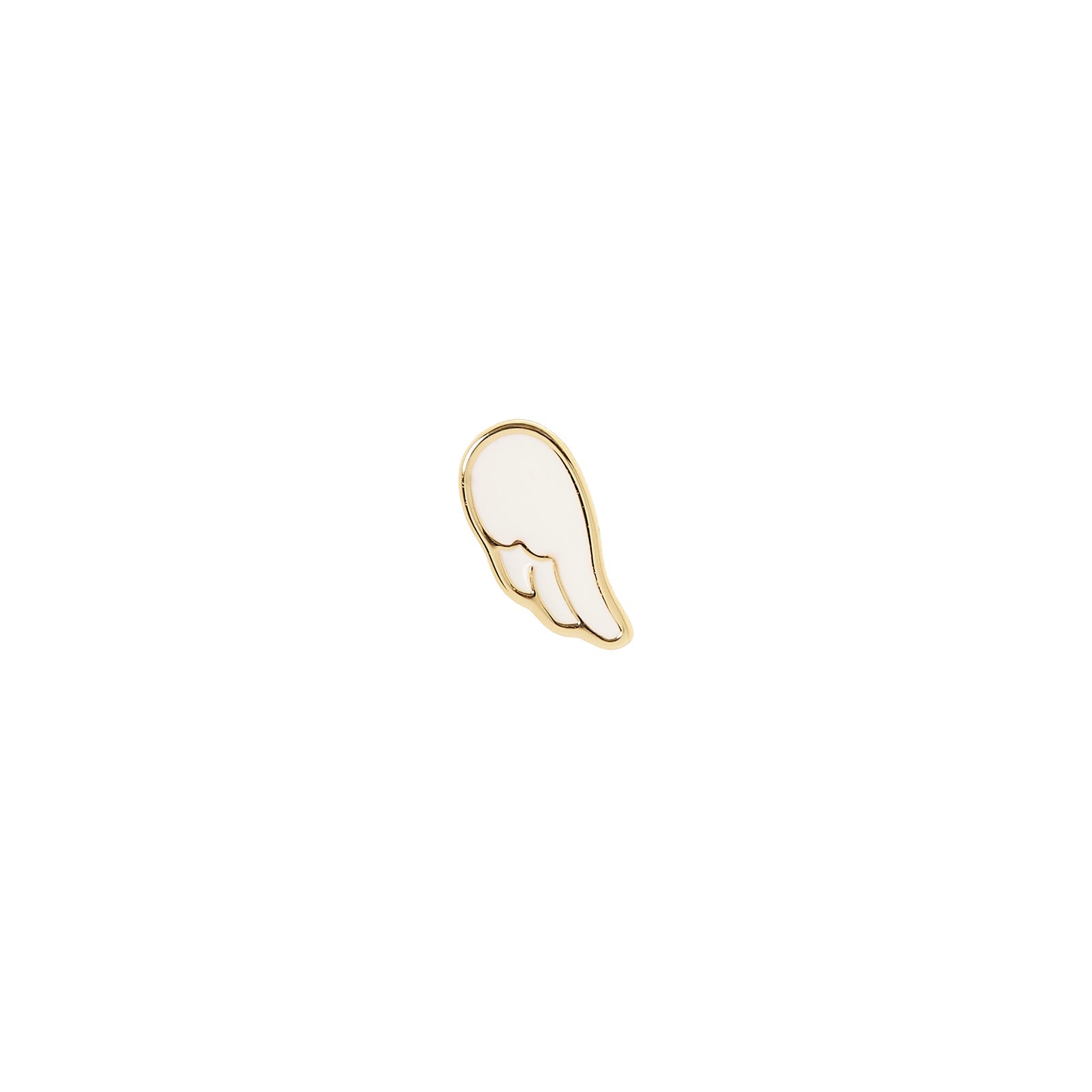Orecchini con ala Momenti mania - Bianco - Sodini Bijoux