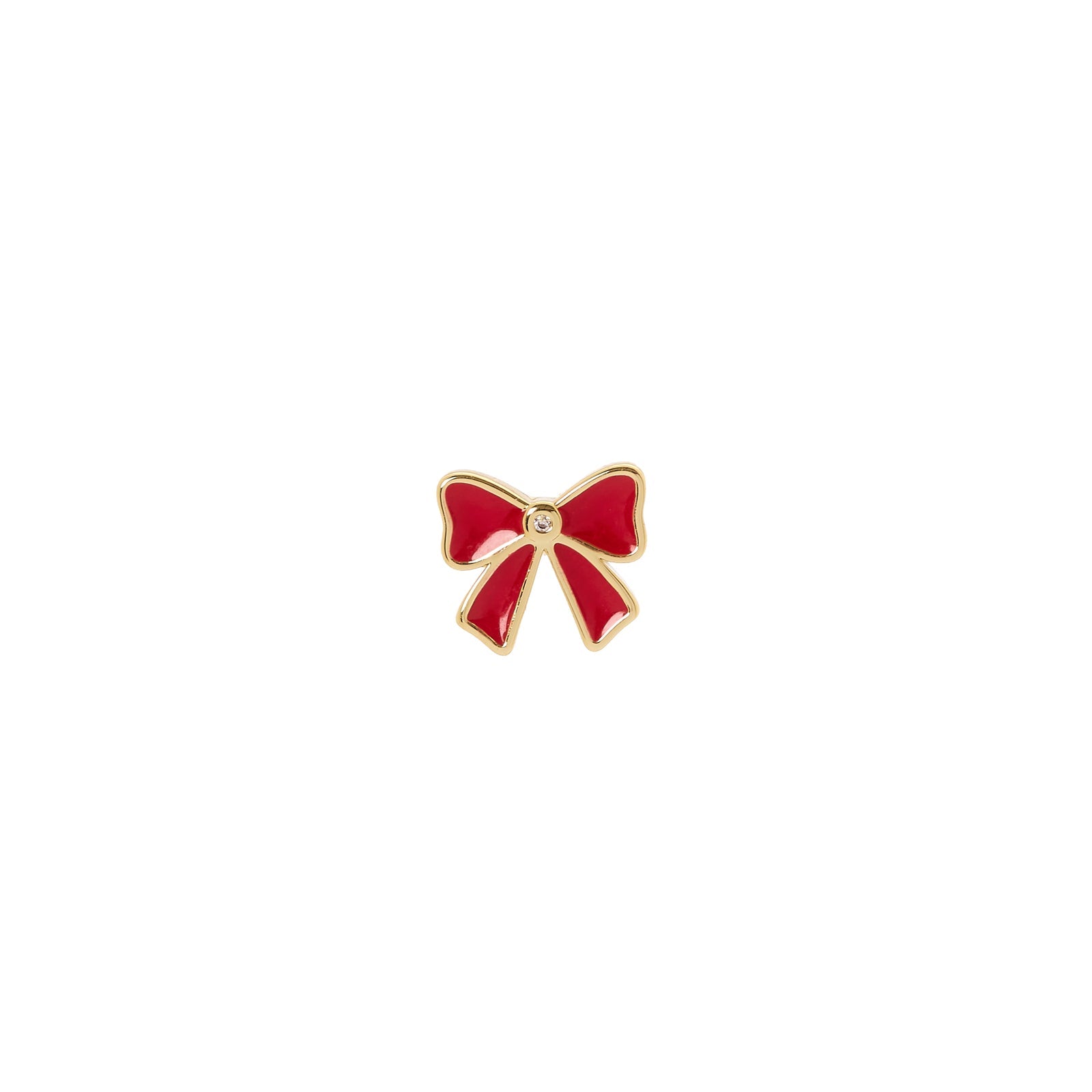 Orecchini con fiocco Momenti mania - Rosso - Sodini Bijoux