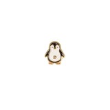 Orecchini con pinguino Momenti mania - Bianco e nero - Sodini Bijoux