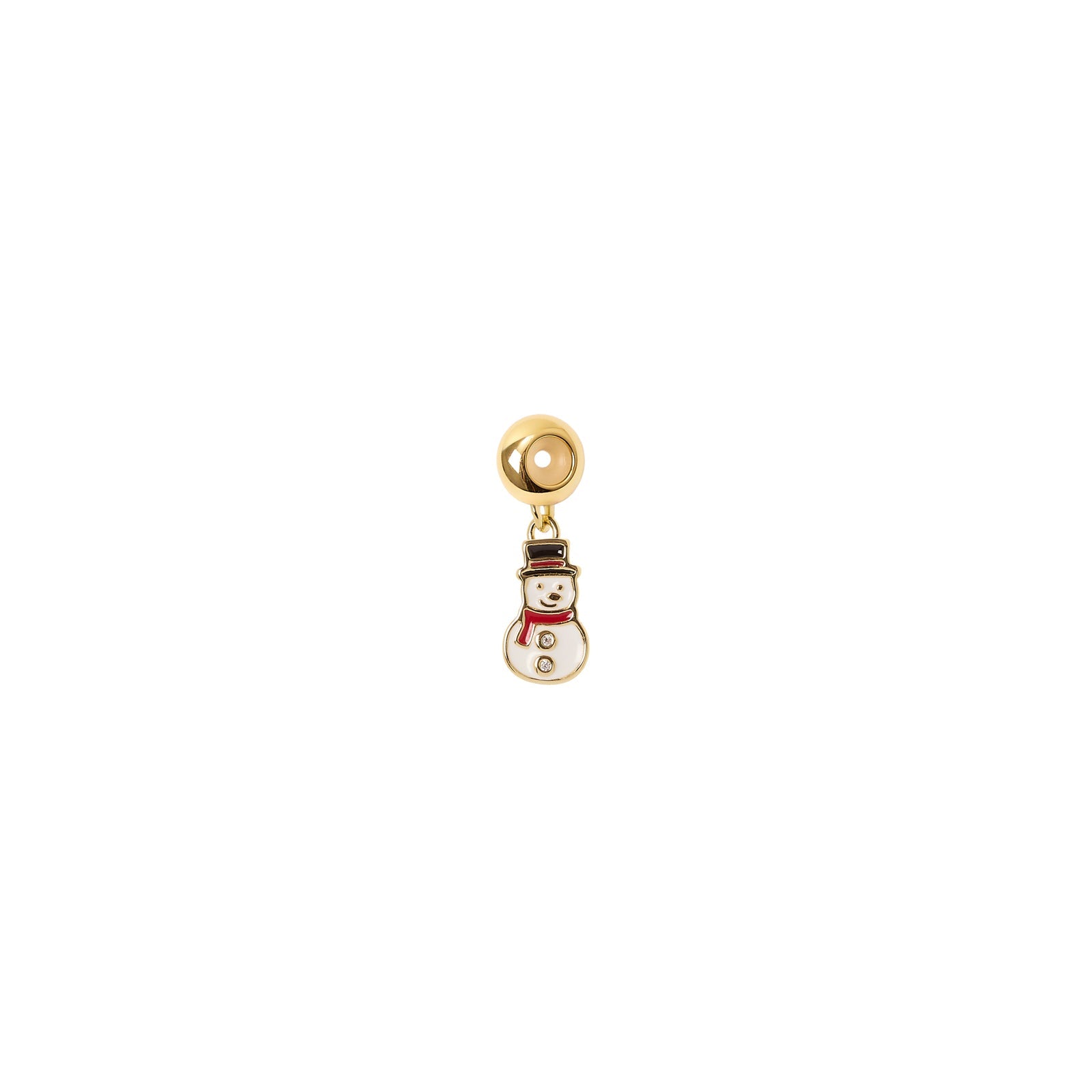 Pendente con pupazzo di neve Momenti mania - Multicolor - Sodini Bijoux