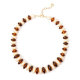 Girocollo a bonbon Vieste - Avorio e ambra - Sodini Bijoux