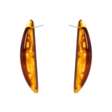 Orecchini a profilo arcuato Vieste - Ambra - Sodini Bijoux