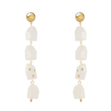 Orecchini elementi incatenati Filicudi - Bianco - Sodini Bijoux