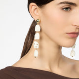 Orecchini elementi incatenati Filicudi - Bianco - Sodini Bijoux