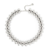 Collana corta con duplice filo Cocoon - Argento - Sodini Bijoux