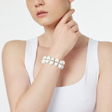 Bracciale con gemme Cocoon - Bianco - Sodini Bijoux