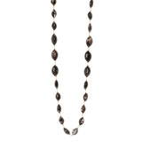 Collana lunga ciottoli Harper - Nero - Sodini Bijoux