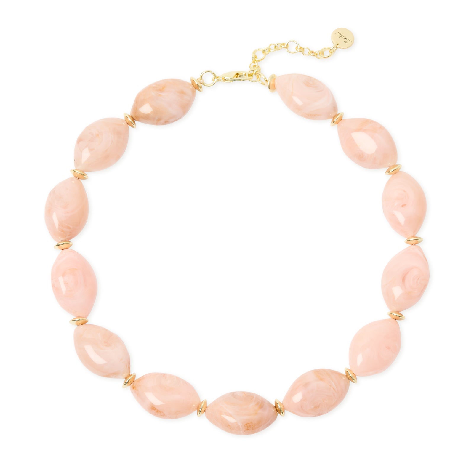 Collana corta ciottoli Harper - Rosa - Sodini Bijoux