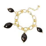 Bracciale catena pendenti Harper - Nero - Sodini Bijoux