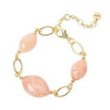 Bracciale tre grandi ciottoli Harper - Rosa - Sodini Bijoux