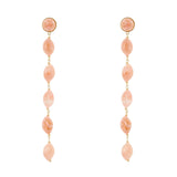 Orecchini molto lunghi Harper - Rosa - Sodini Bijoux