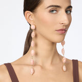 Orecchini molto lunghi Harper - Rosa - Sodini Bijoux