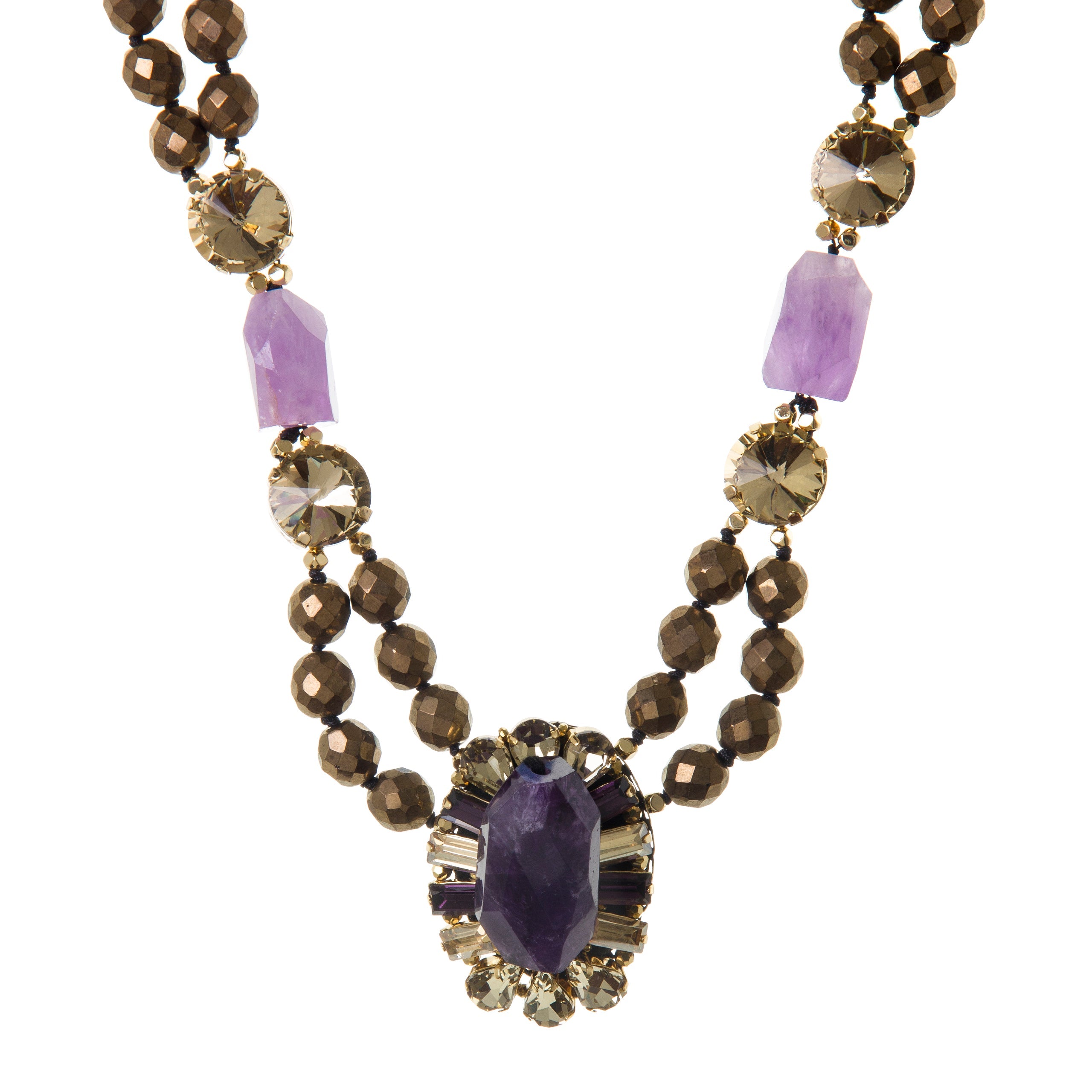 Collana con charm ovale Marlene - Oro - Sodini Bijoux