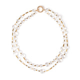Collana a due fili Clorofilla - Bianco - Sodini Bijoux