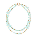 Collana a due fili Clorofilla - Turchese - Sodini Bijoux