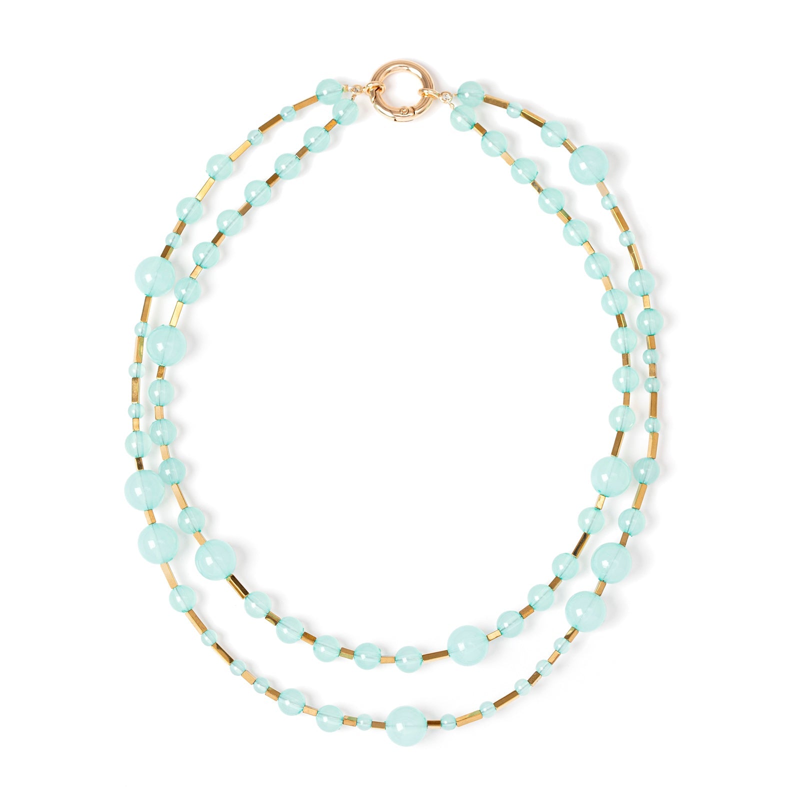 Collana a due fili Clorofilla - Turchese - Sodini Bijoux
