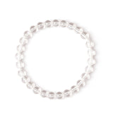 Elastic bracelet with little spheres Clorofilla - White - Sodini Bijoux